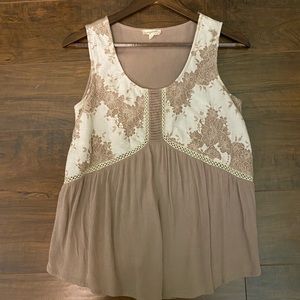 Mystree lace tank top